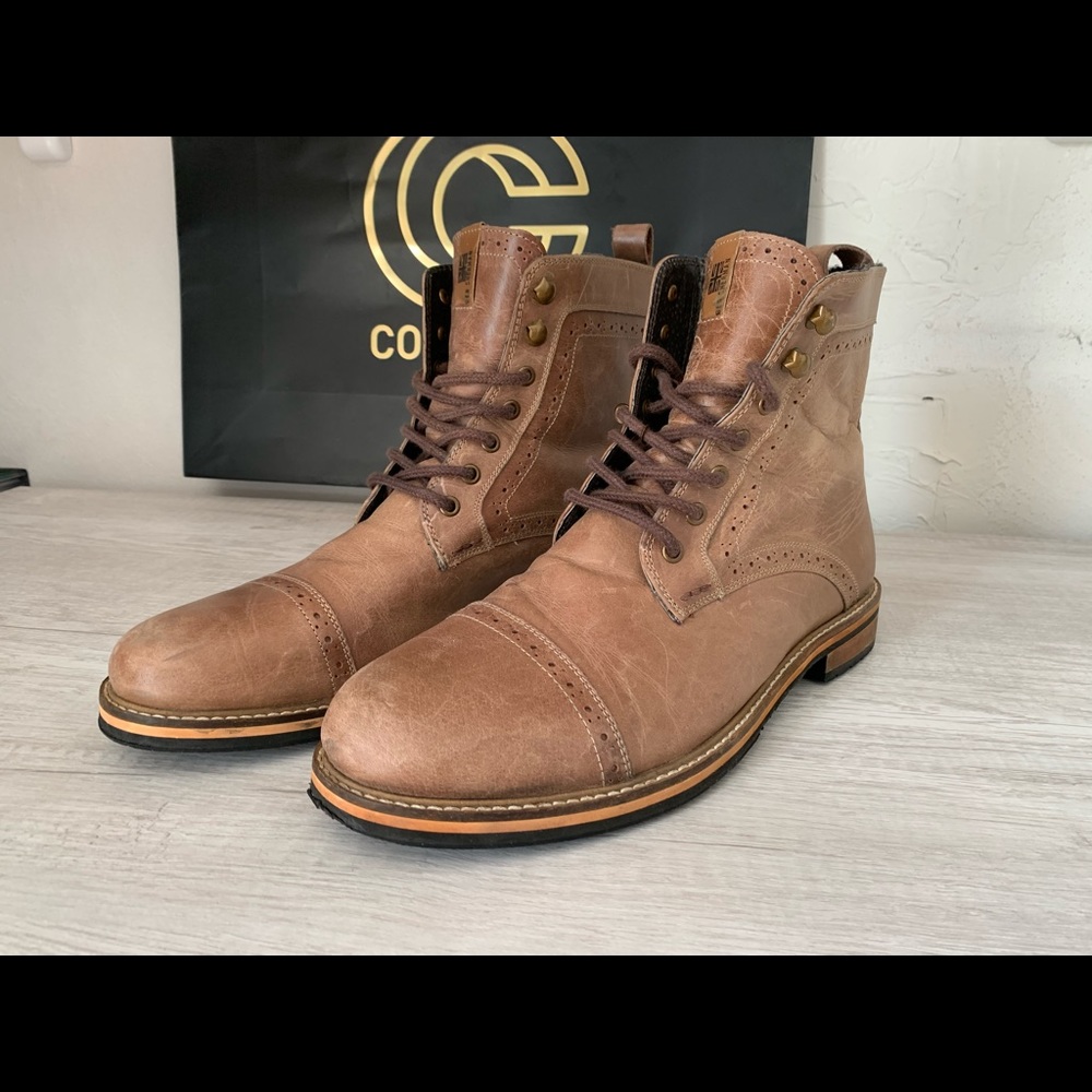Ben Sherman leather boots